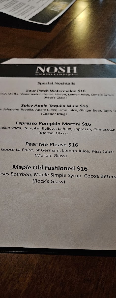 Menu Nosh Kitchen & Cocktails-10